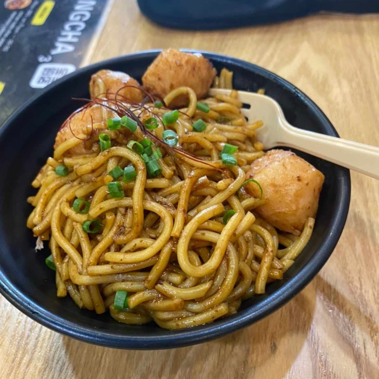 Fideos con bolitas