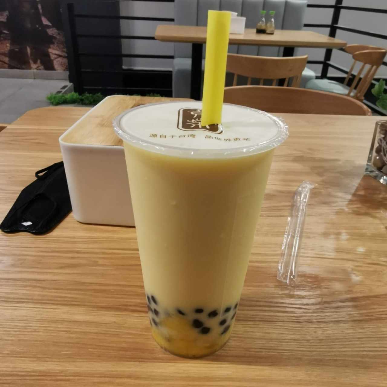 Bubble Tea de Mango Olay