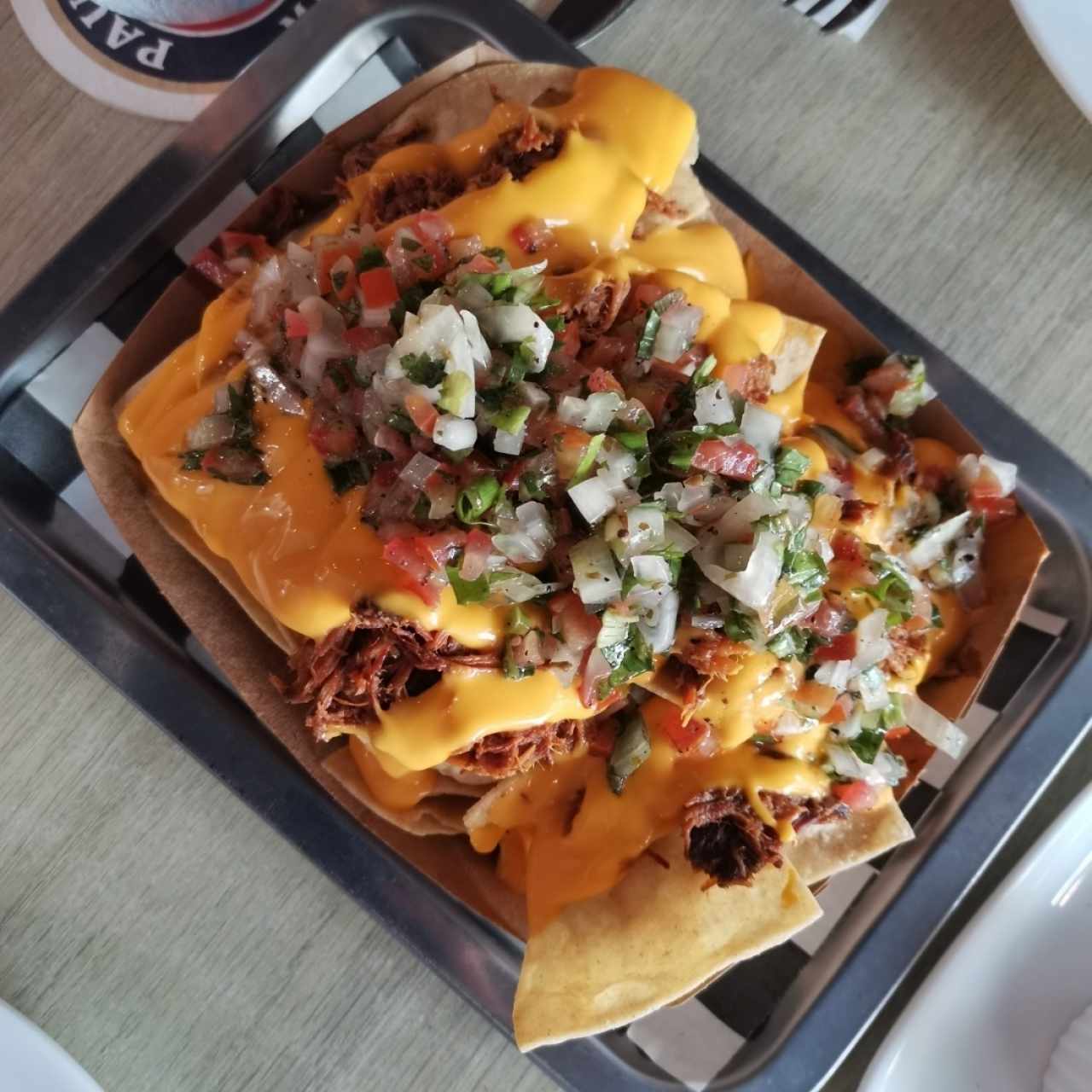 Nachos de pulled pork