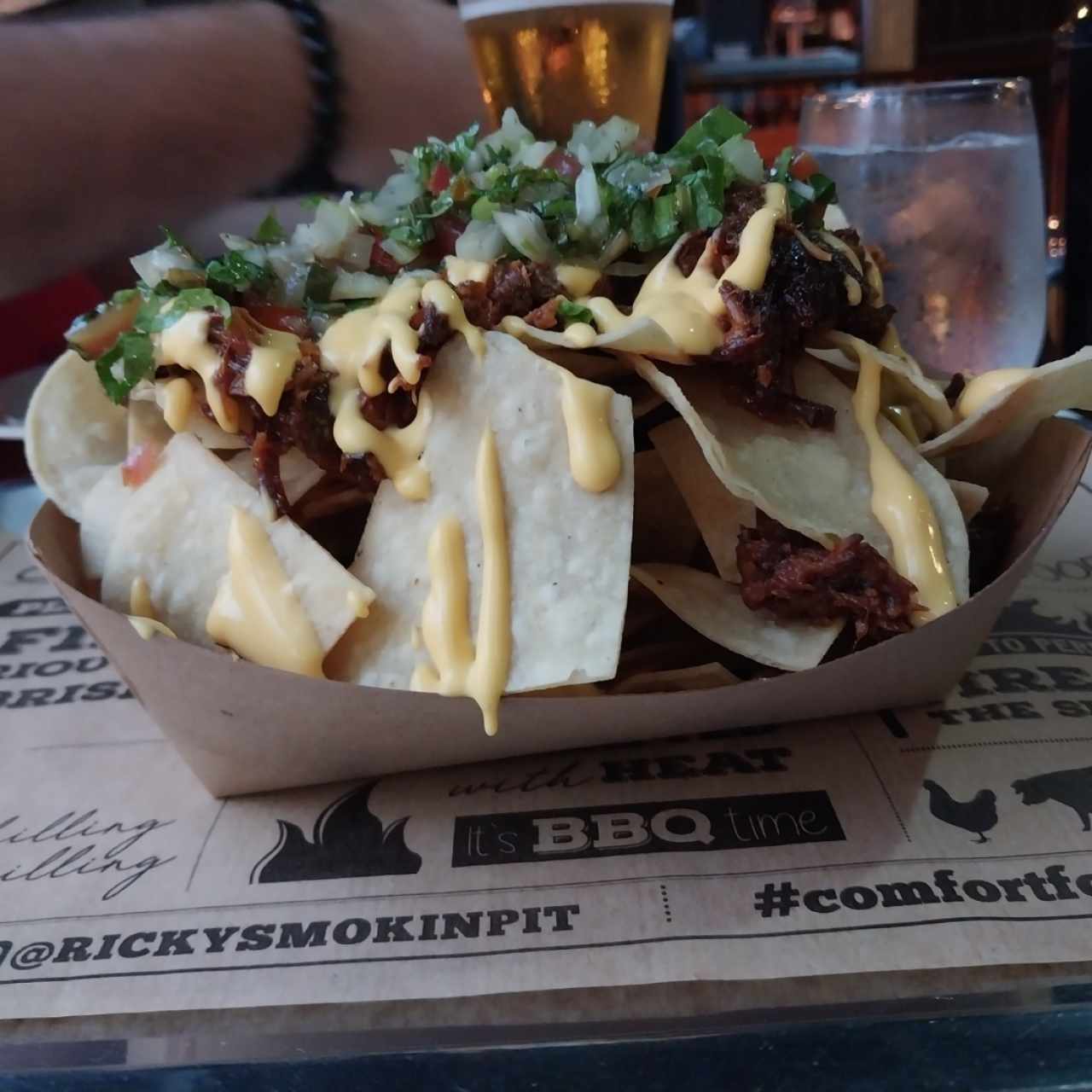 Nachos de Pork Belly