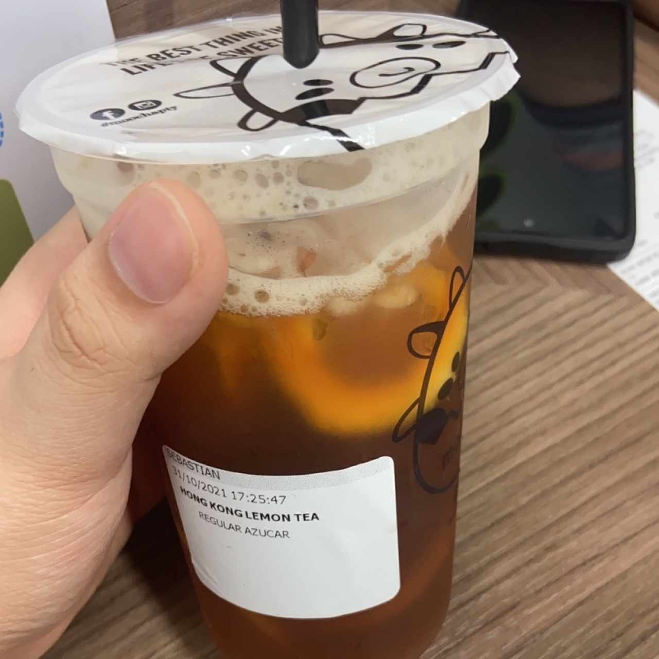 Hong Kong Lemon Tea 