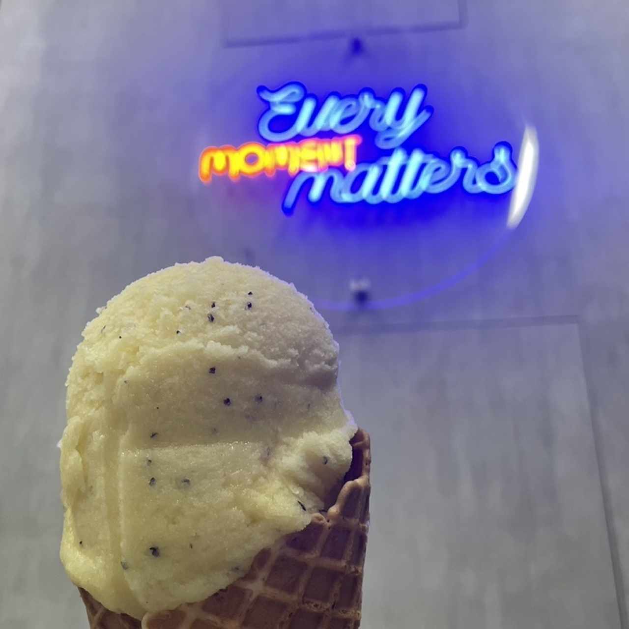 Helado de maracuyá