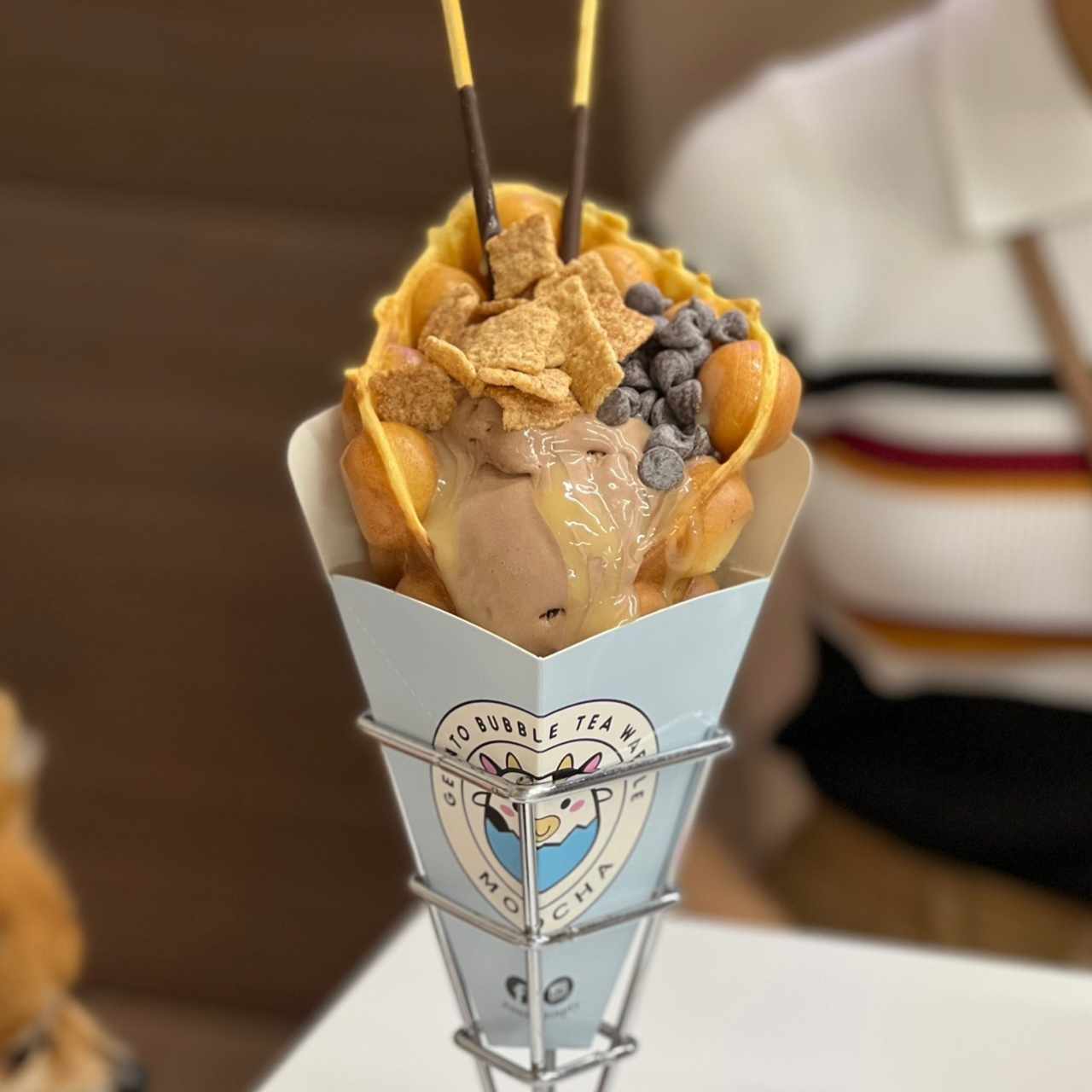 Egg Waffle Gelato