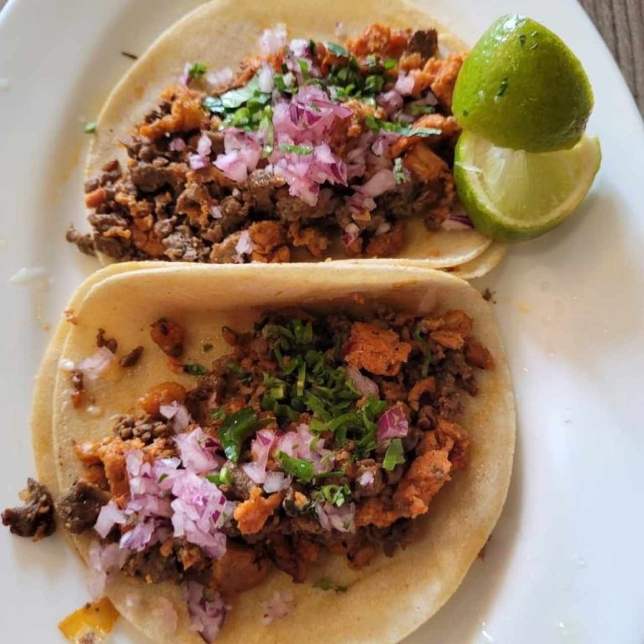 Tacos de Chorizo