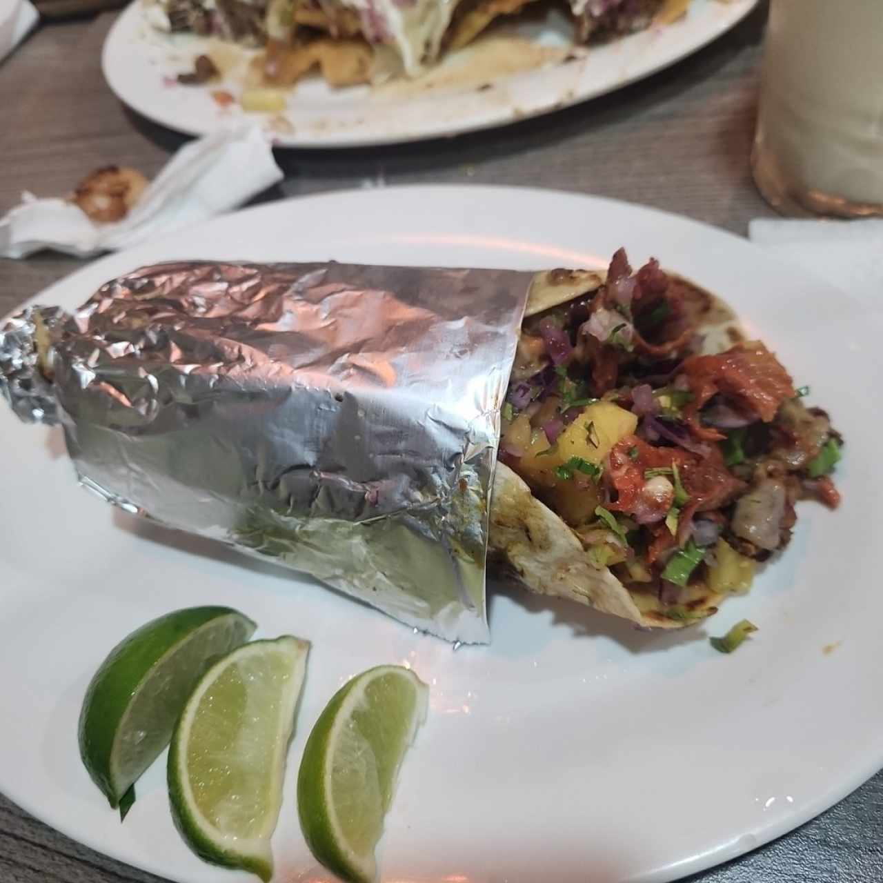 burrito al pastor