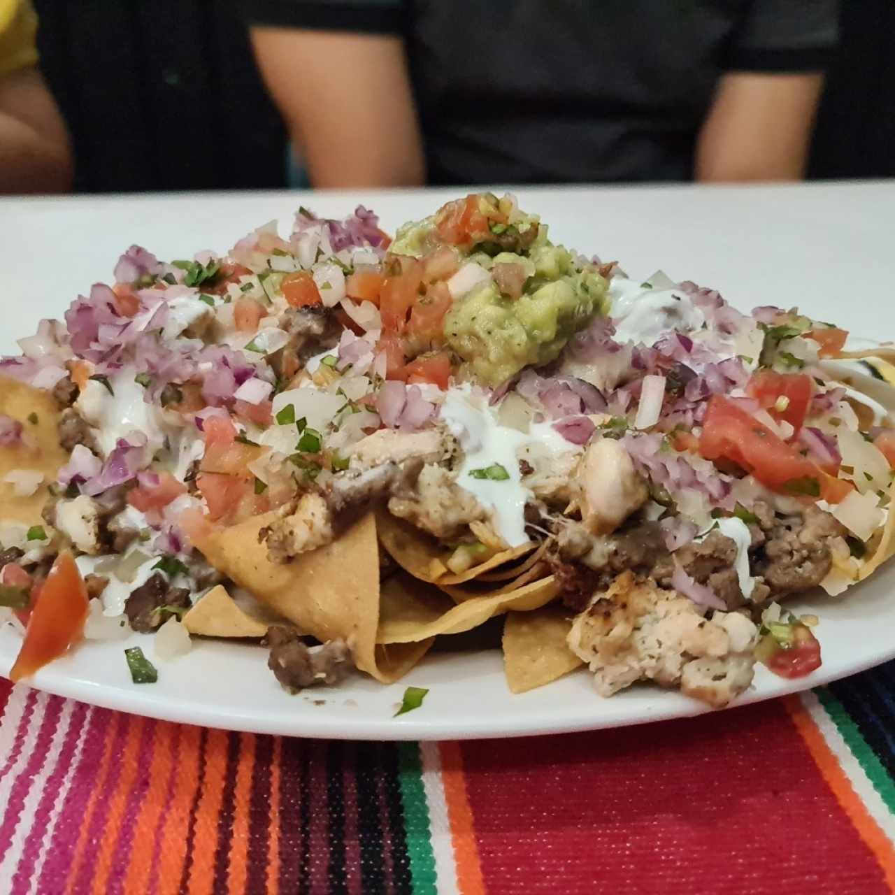 Nachos premium (dos proteínas a tu gusto) (10$)