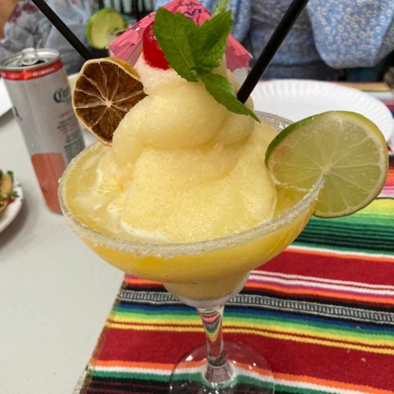 Margarita Frozen de Maracuyá