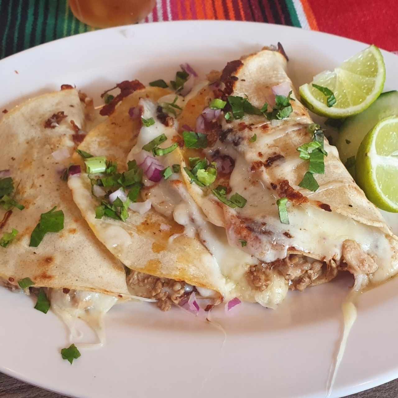 quesadillas