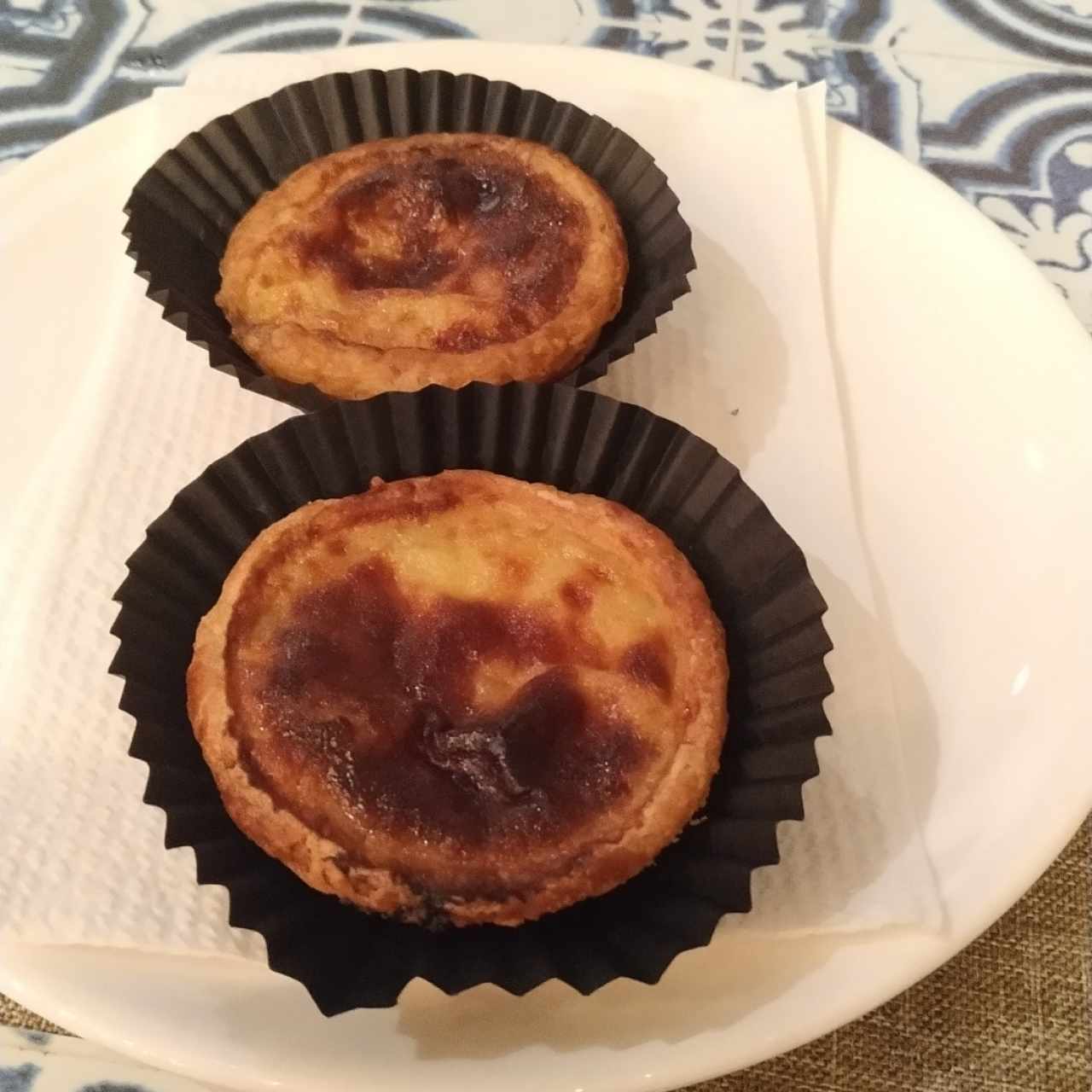 pasteles de nata (pasteis de Belén)