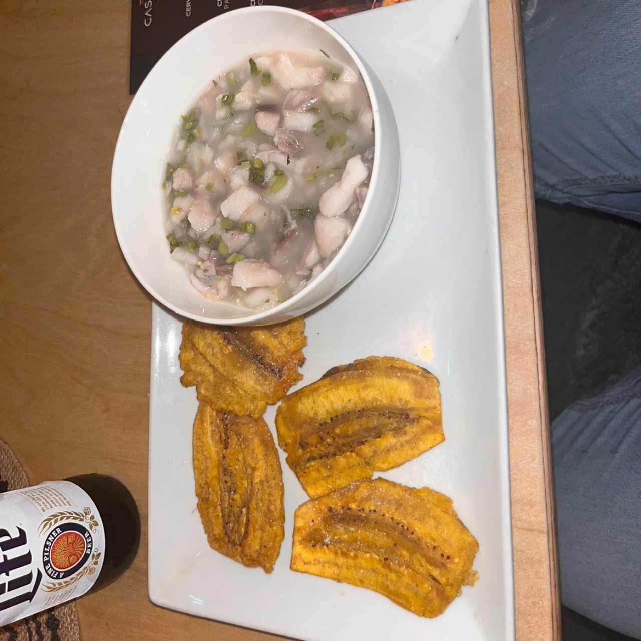 Entradas - Ceviche de Corvina