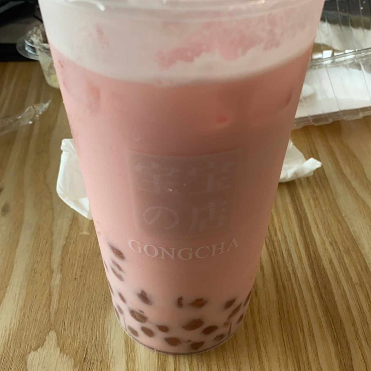 Bubble Tea de Fresa