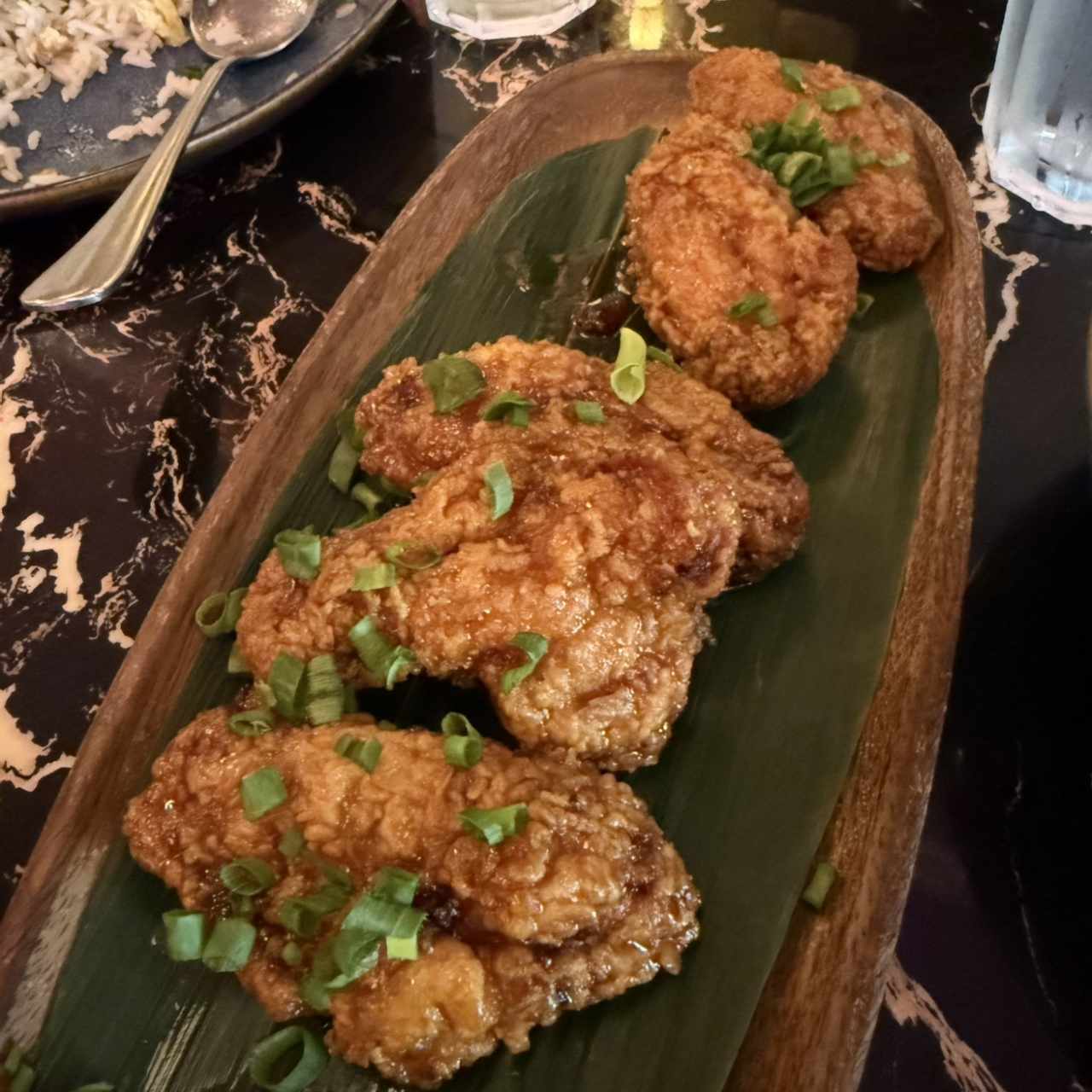 Alitas de Pollo Estilo Coreano