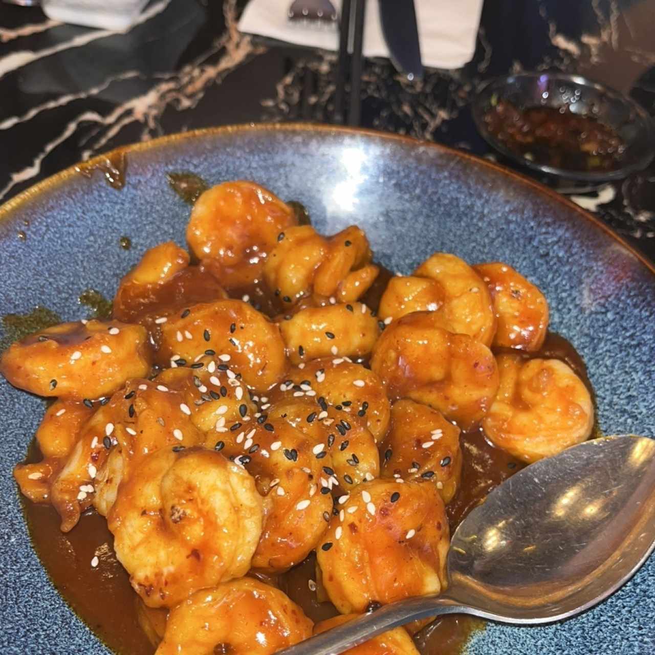 Camarones del General Tso