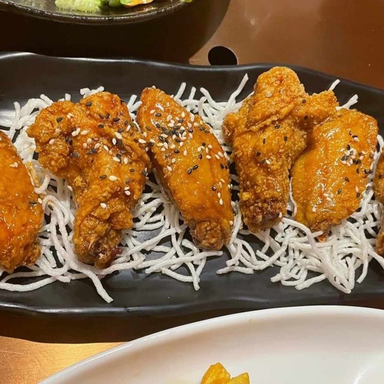 Alitas de Pollo Estilo Coreano