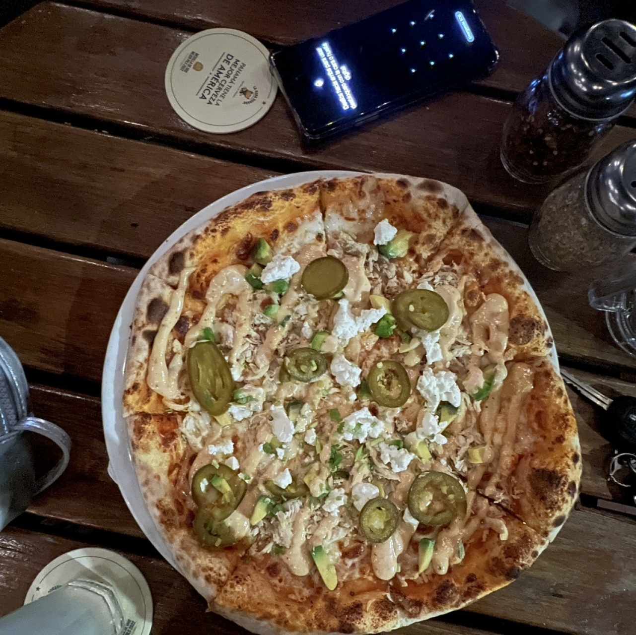 Pizzas Clásicas - Chicken Taco Pizza