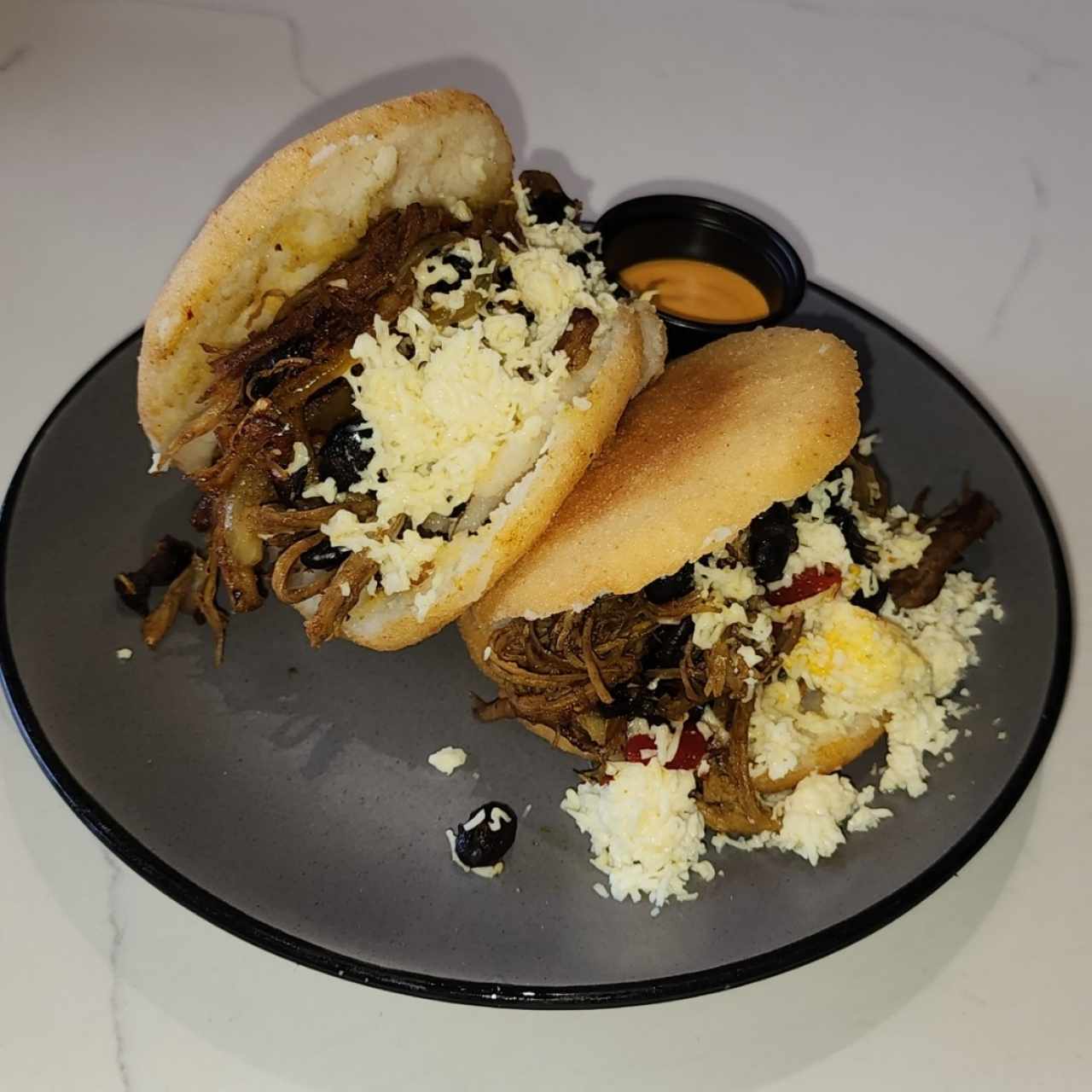 Desayunos - Arepa de Pabellón