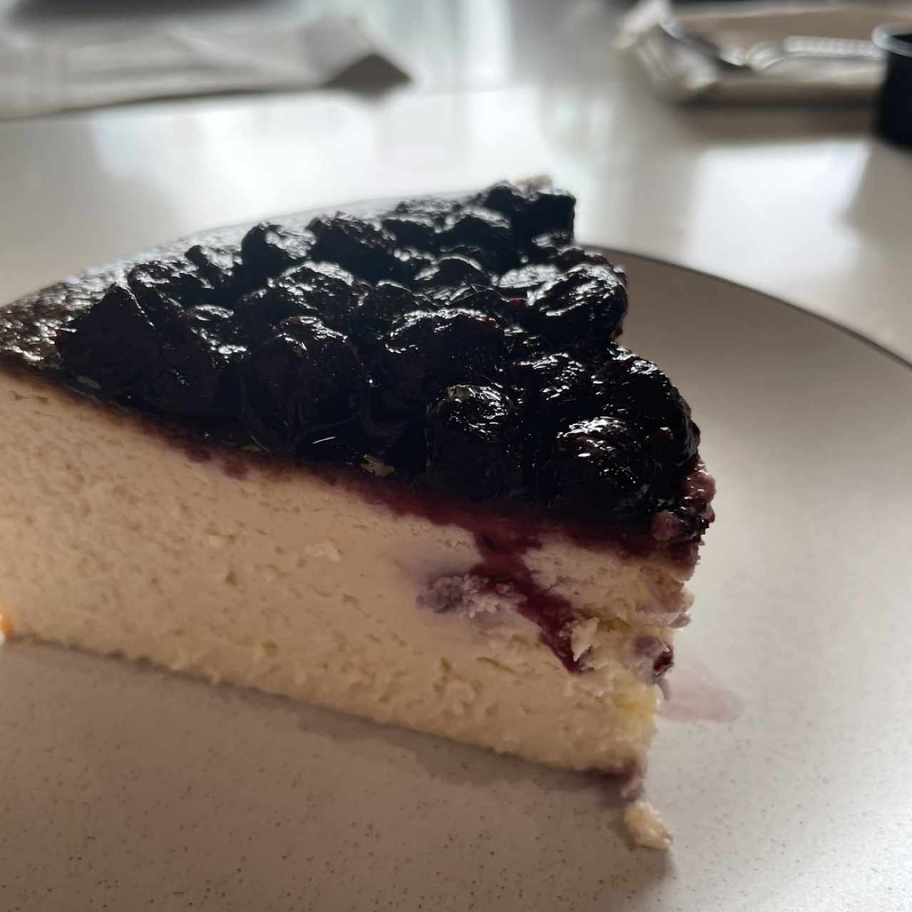 Postres - Cheesecake de Blueberries