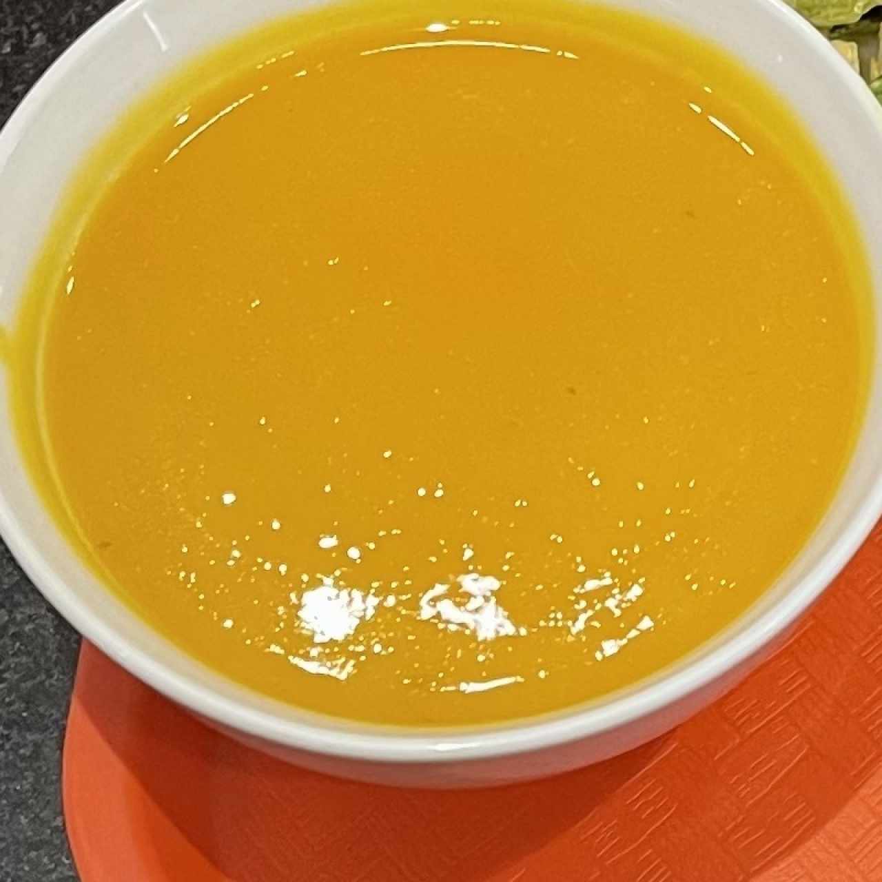 Sopa de zapallo