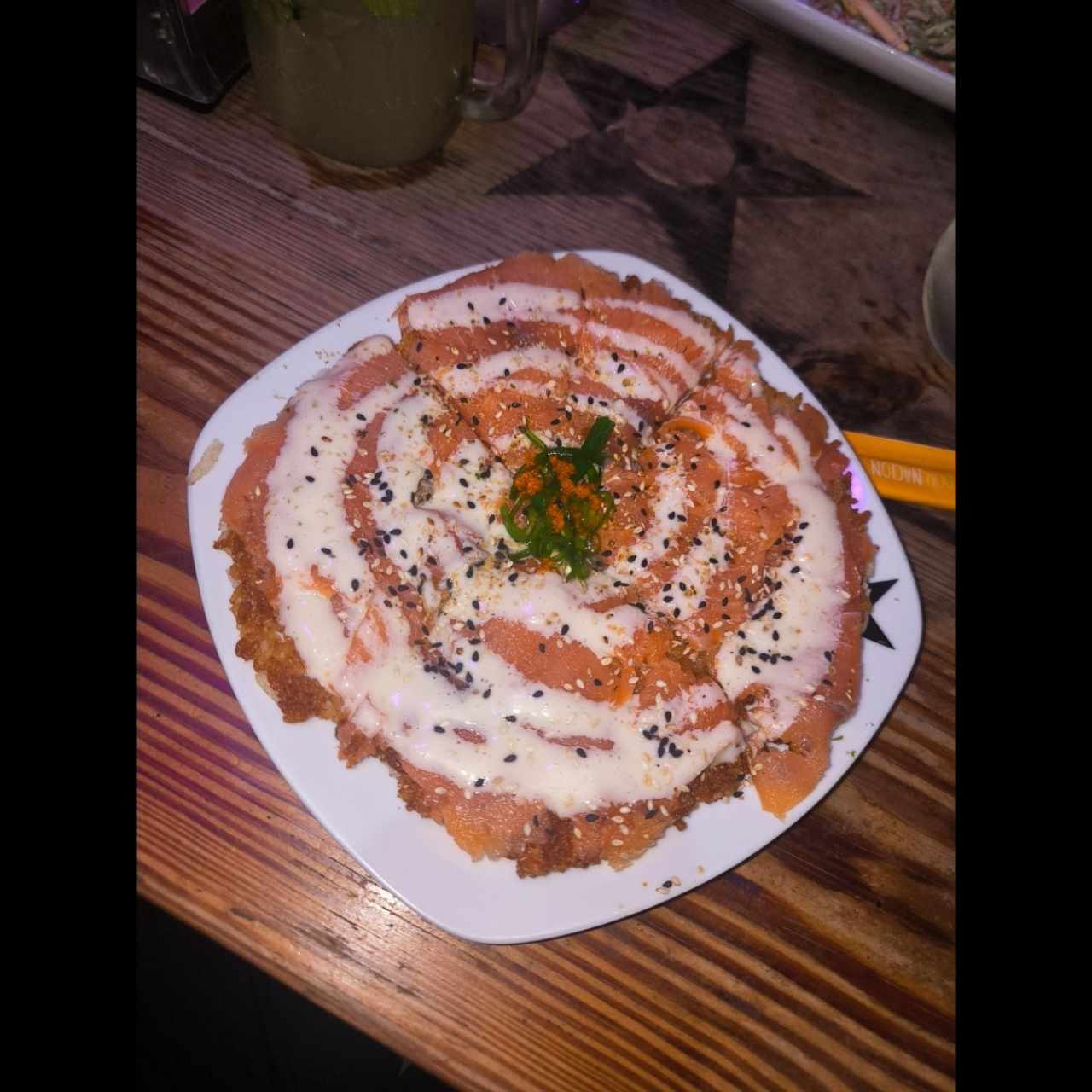 Pizza de Salmón Ahumado