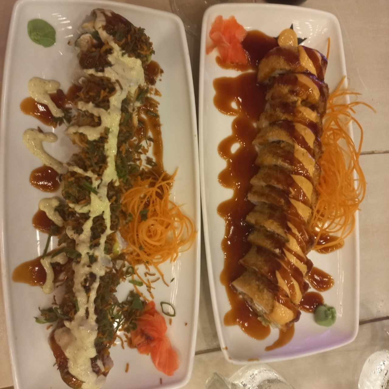 Komodo Roll y Godzila Roll