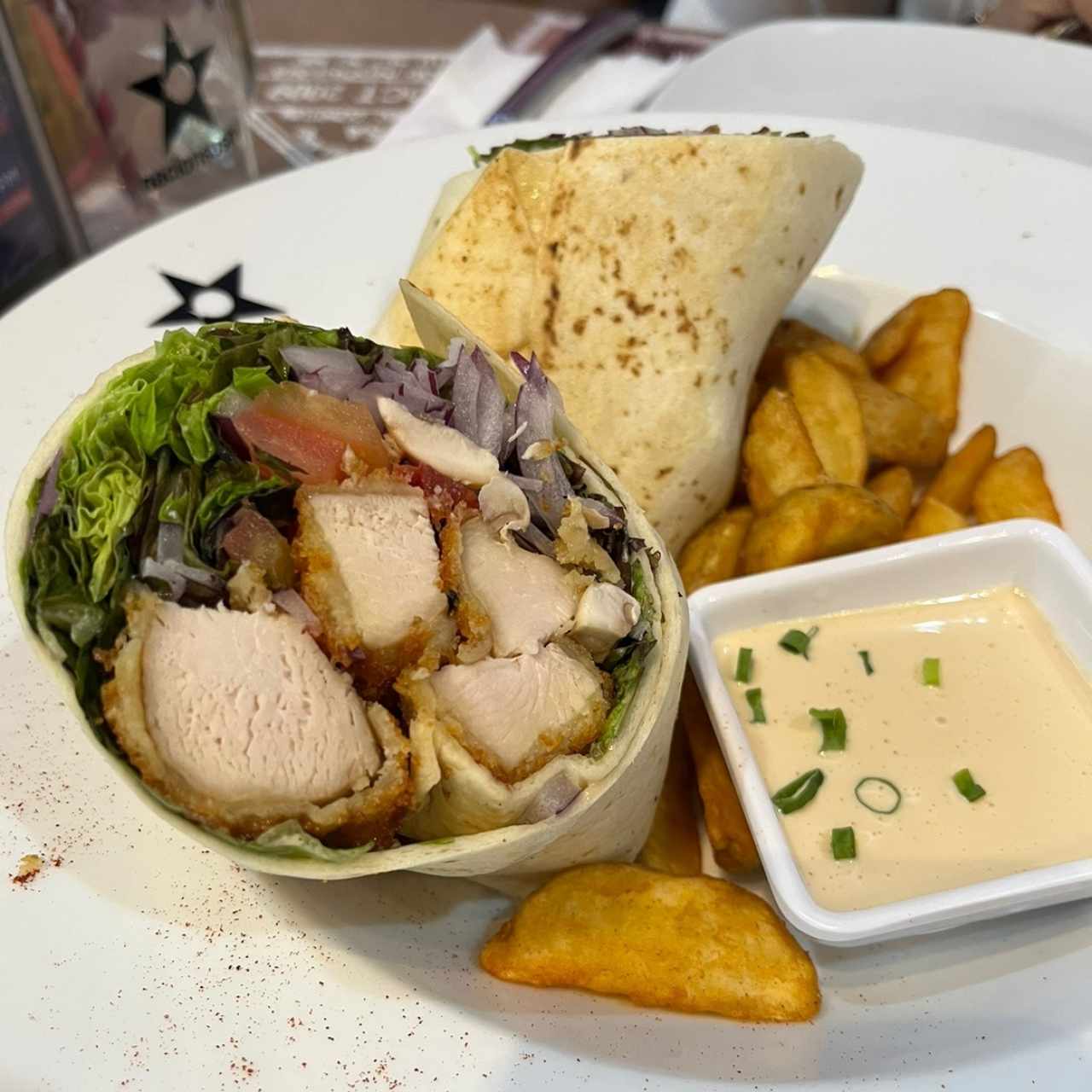 Wrap de pollo