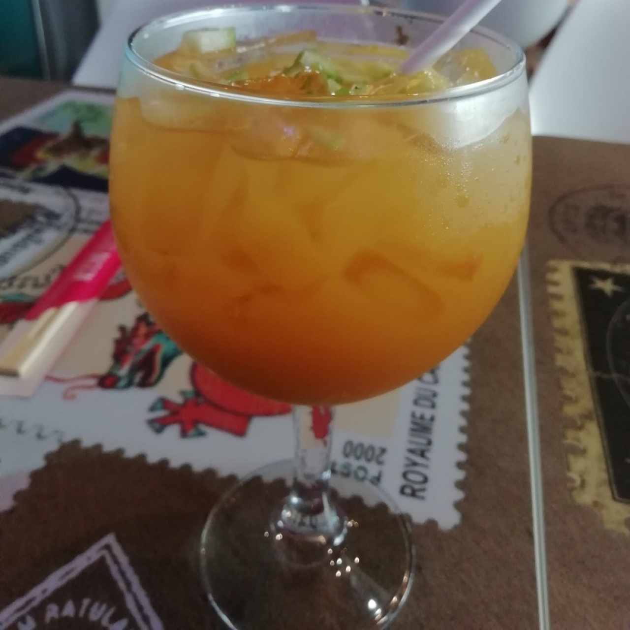 Sangría de  mango