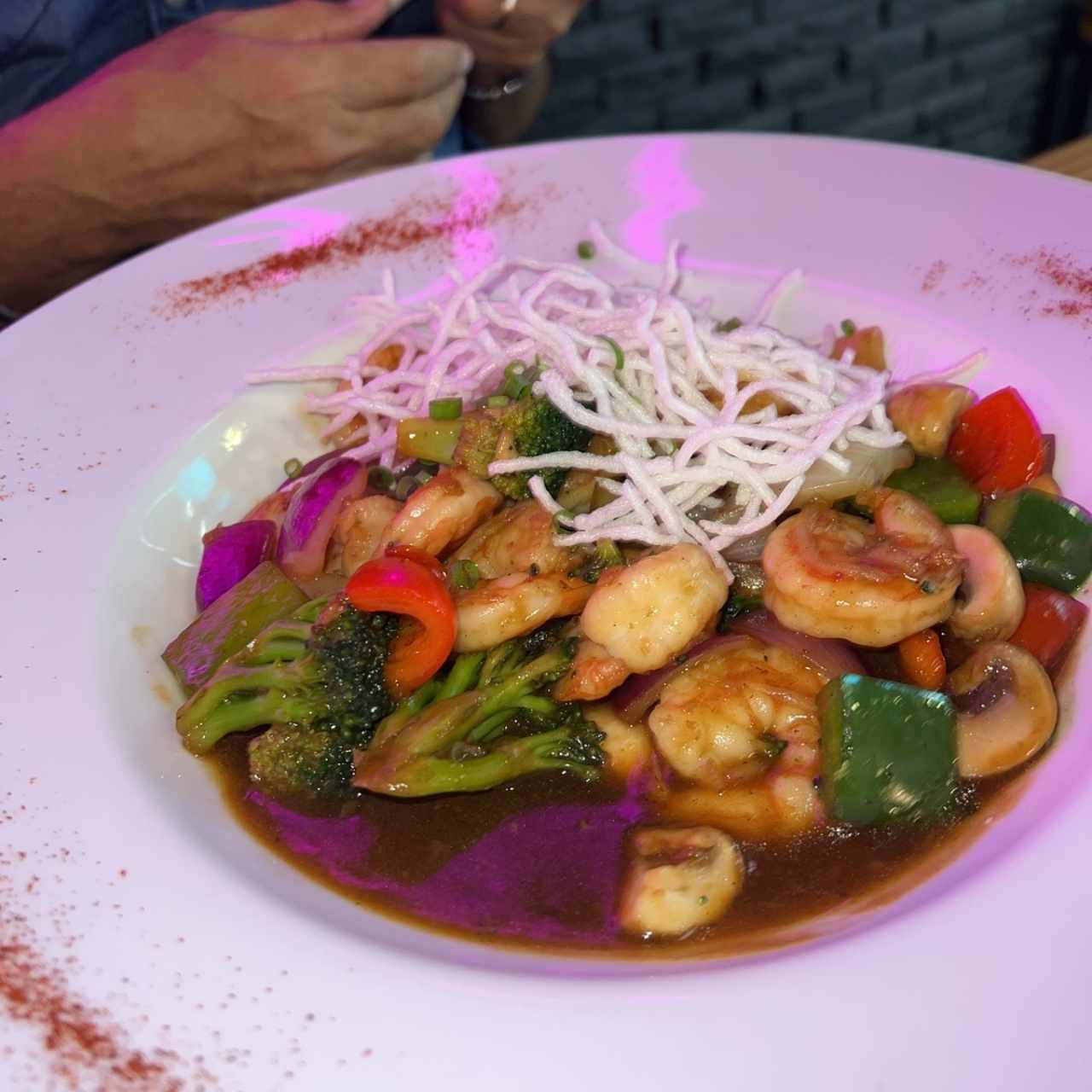 Stir Fry De Camarón