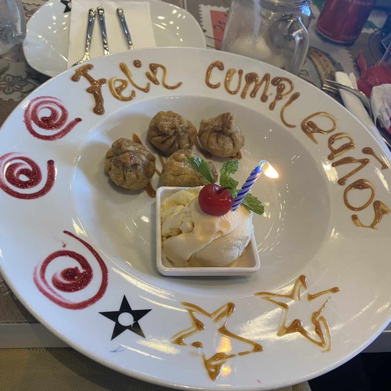 Postre de cumpleaños