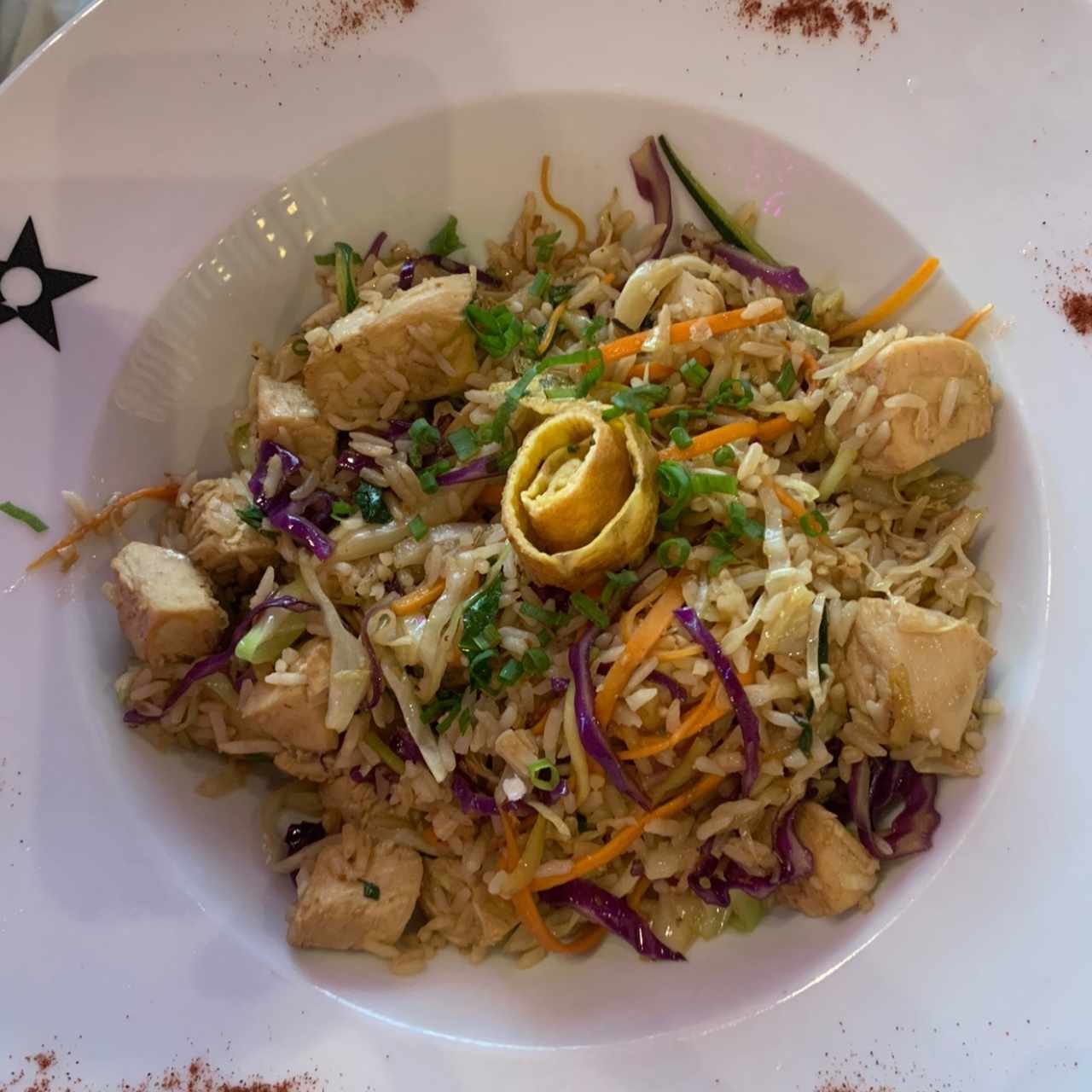 Arroz Mandarin de Pollo