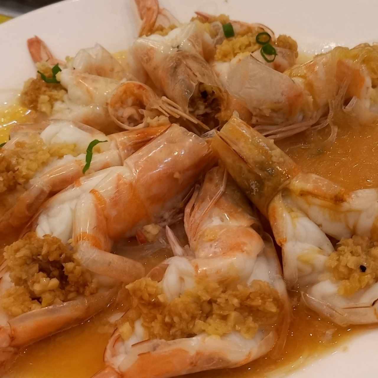 Langostinos al ajillo