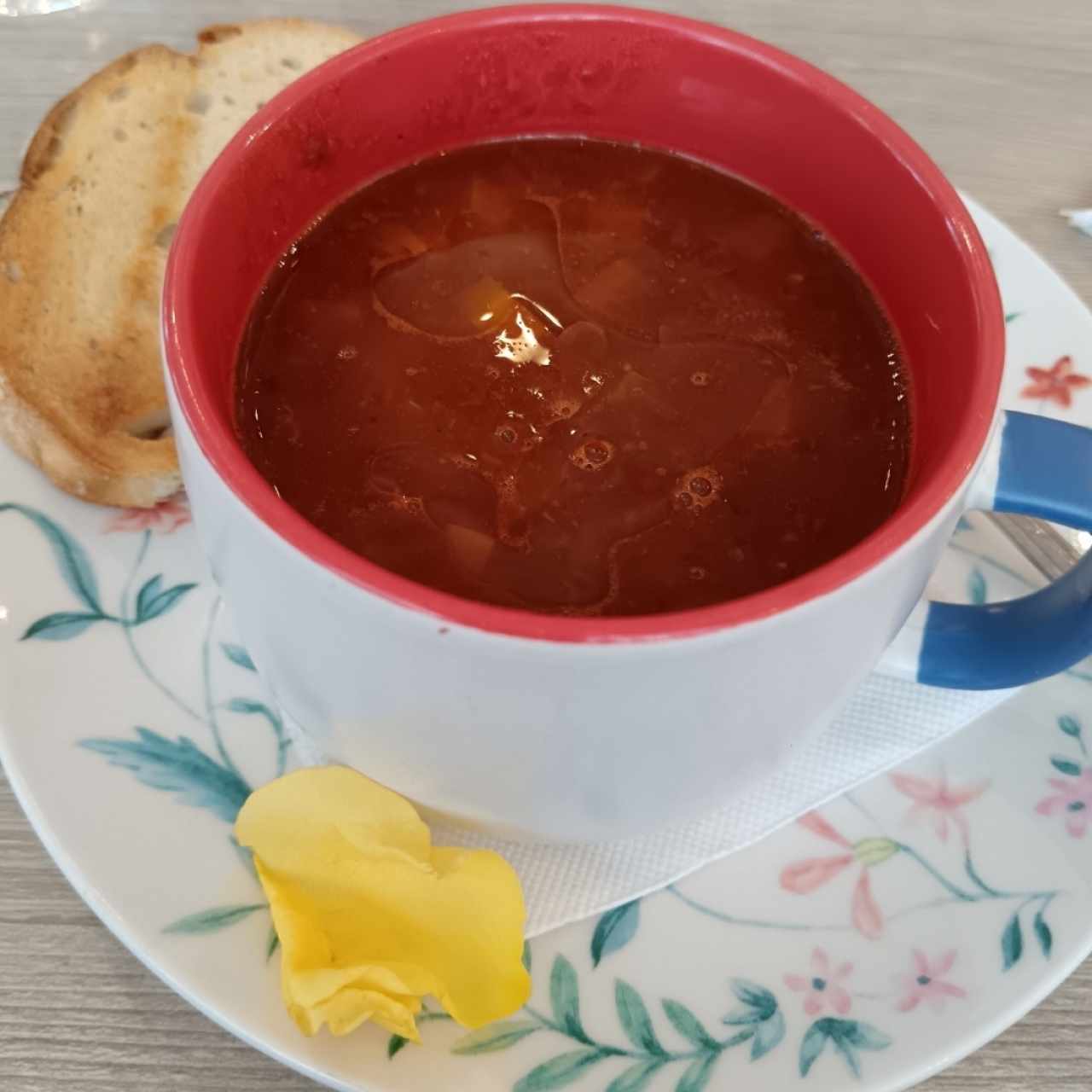 Sopa de Lentejas Meditteránea