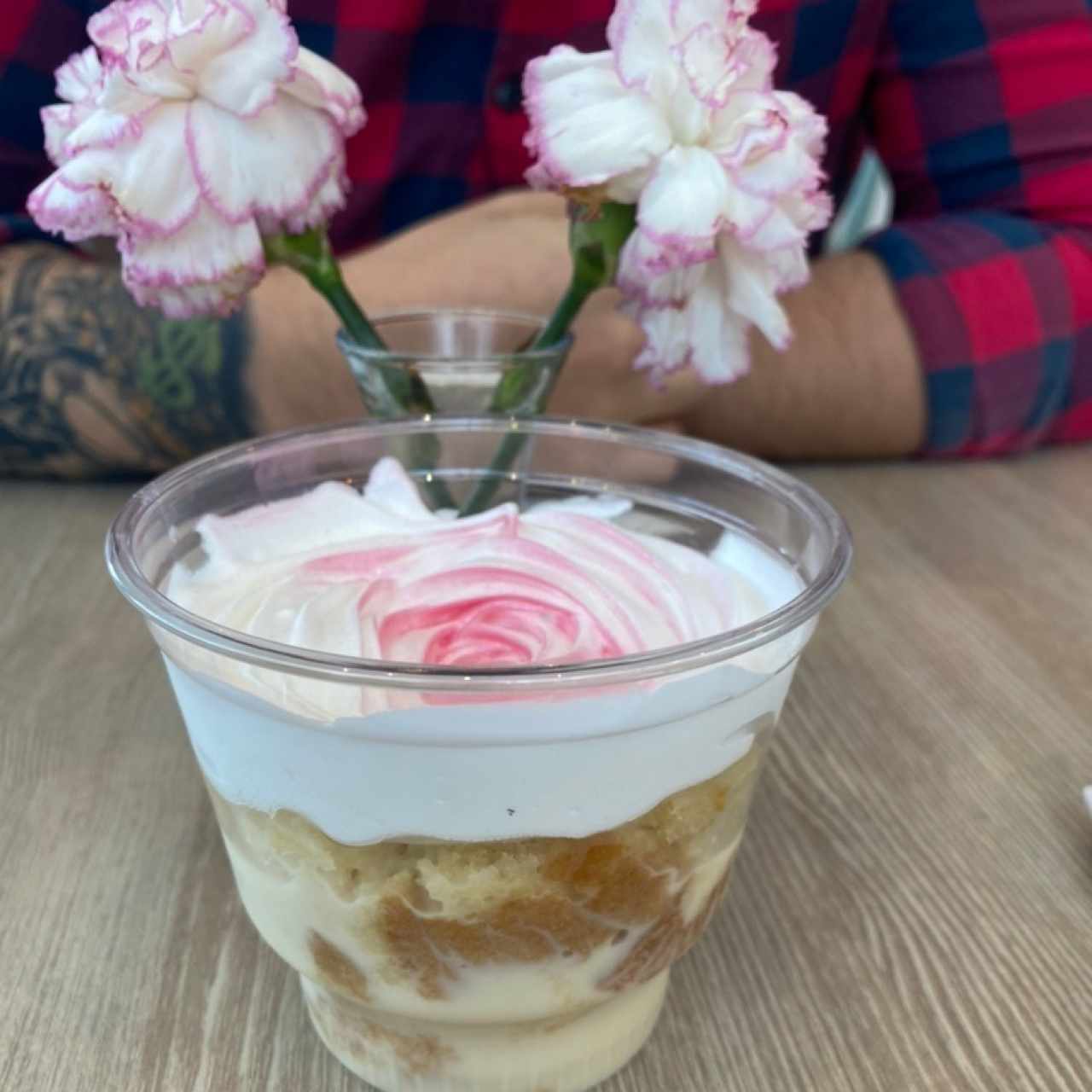 Tres leches de rosa