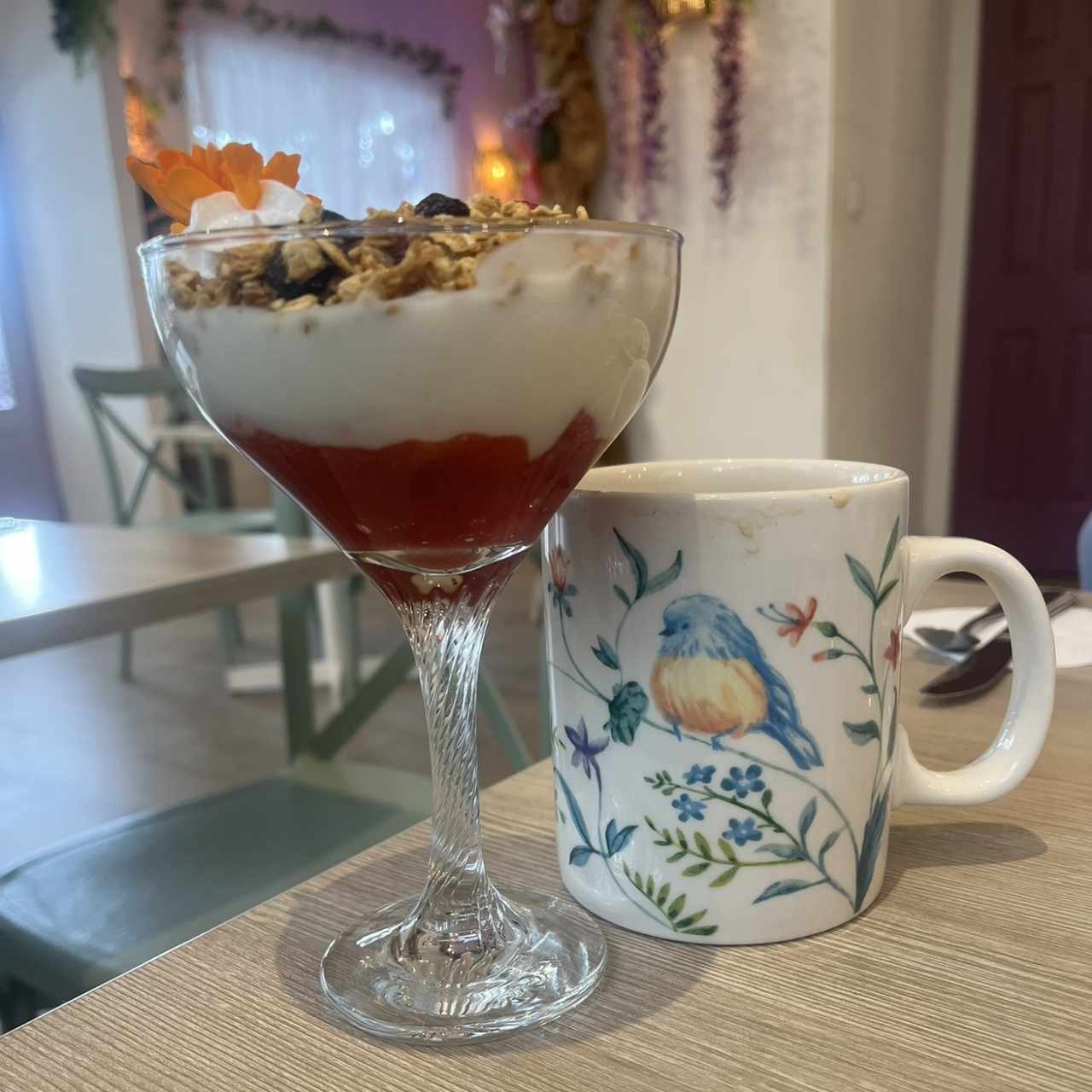 Entradas - Yogurt Parfait