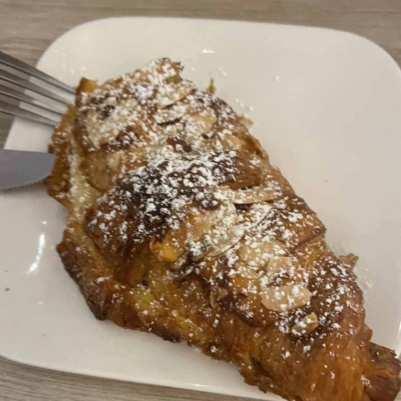 Croissant con Frangipane de Almendras