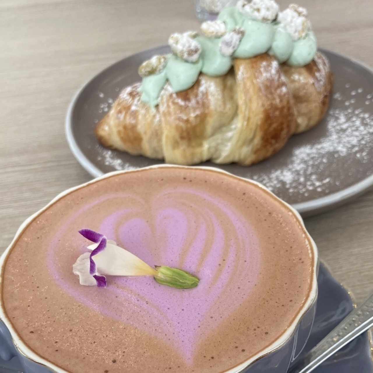 Latte lavanda