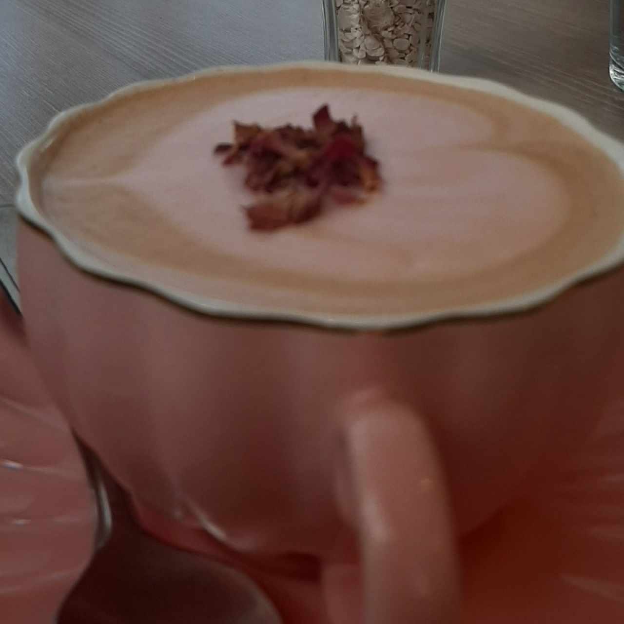 Café con infusión de Rosas