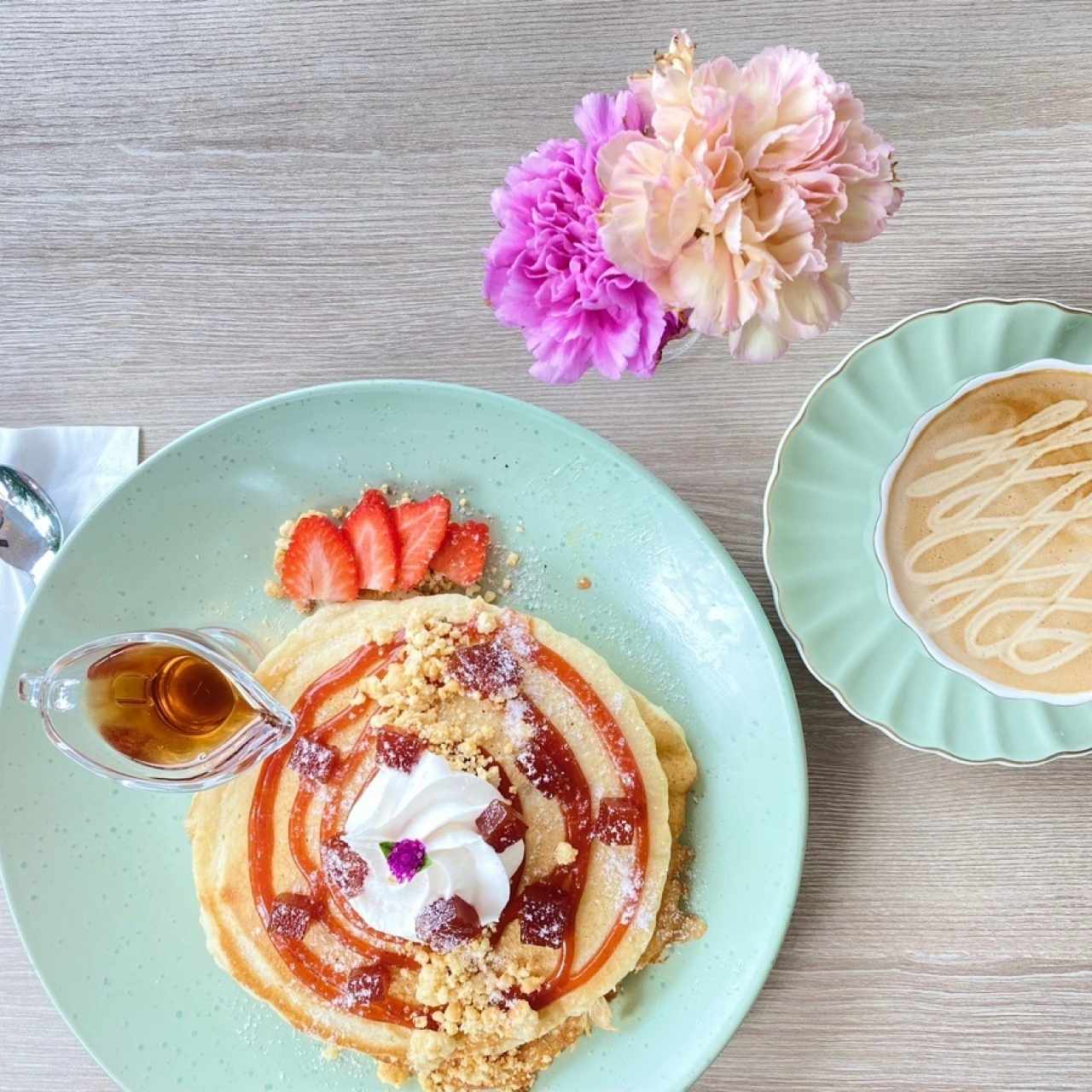 Pancake de Guayaba