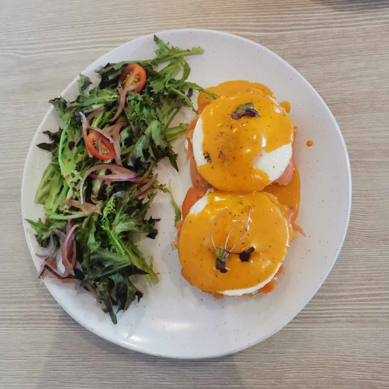 Huevos benedictino 