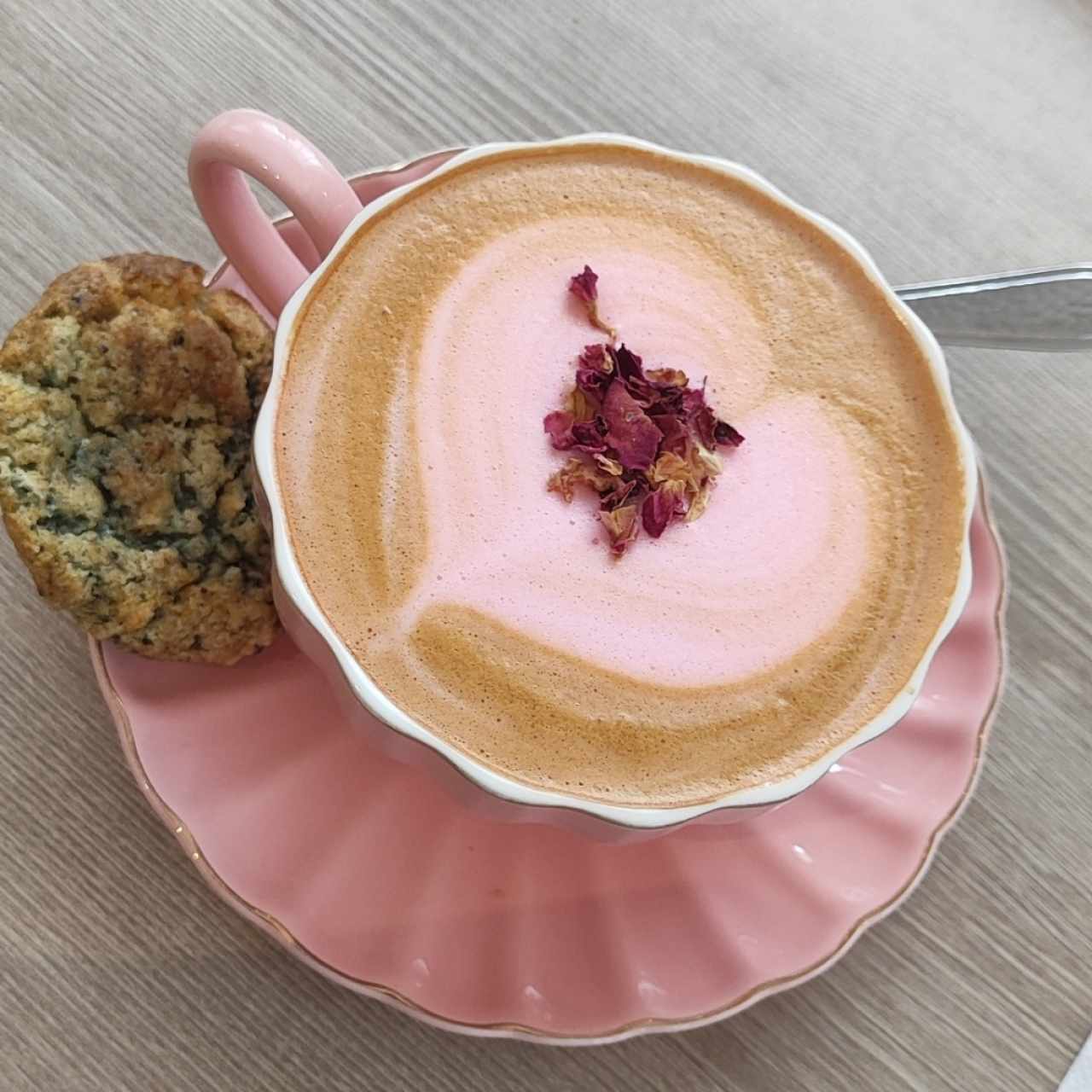 Latte de rosas