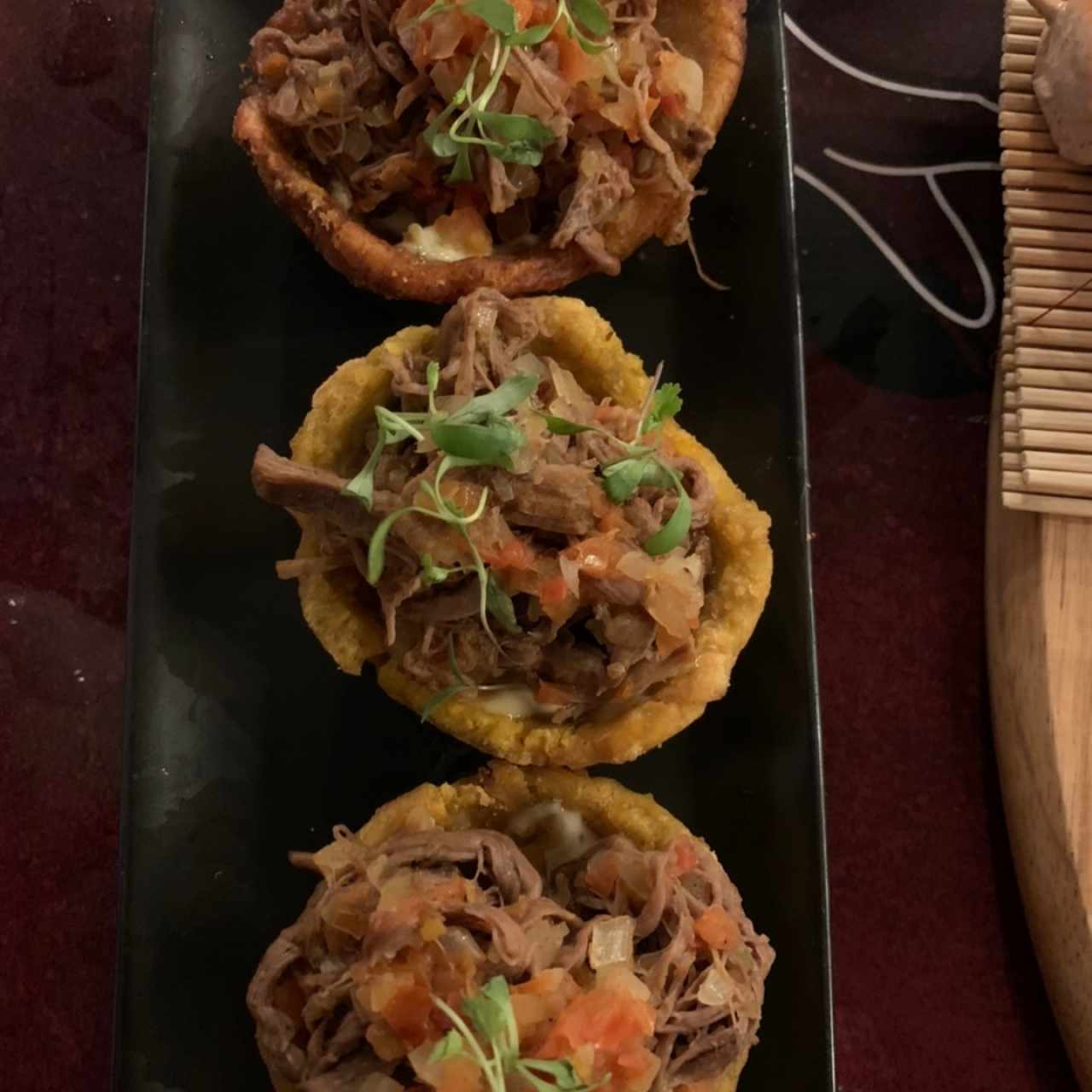 Tostones de Ropa Vieja