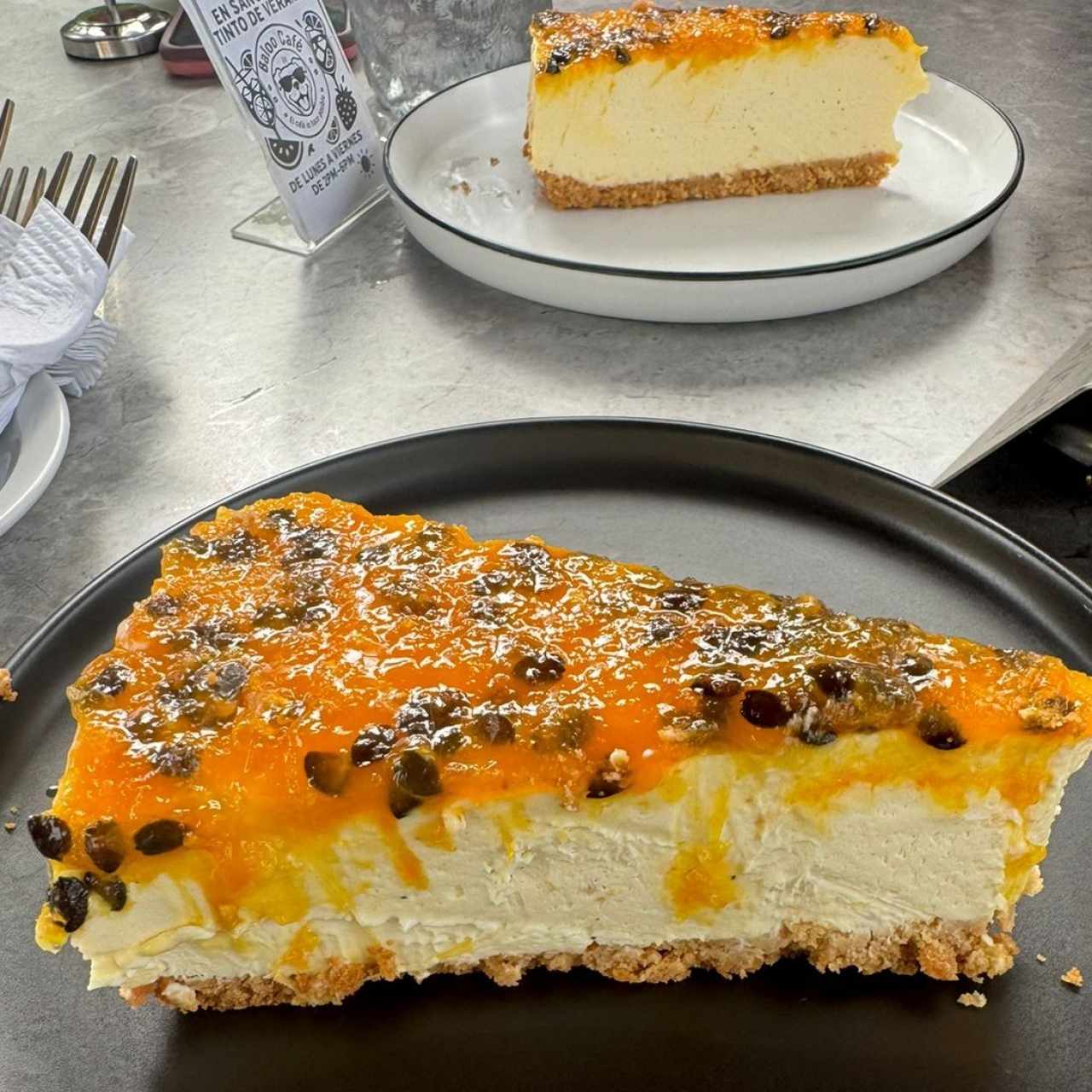 cheesecake de maracuya 