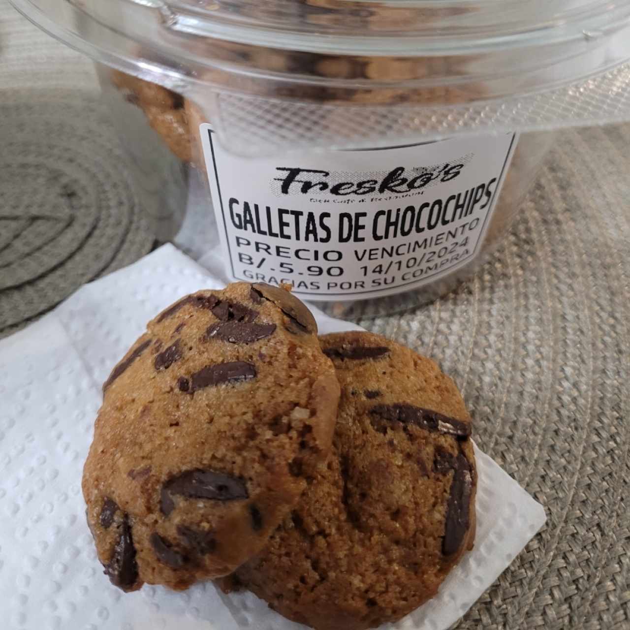 galletas chocochips