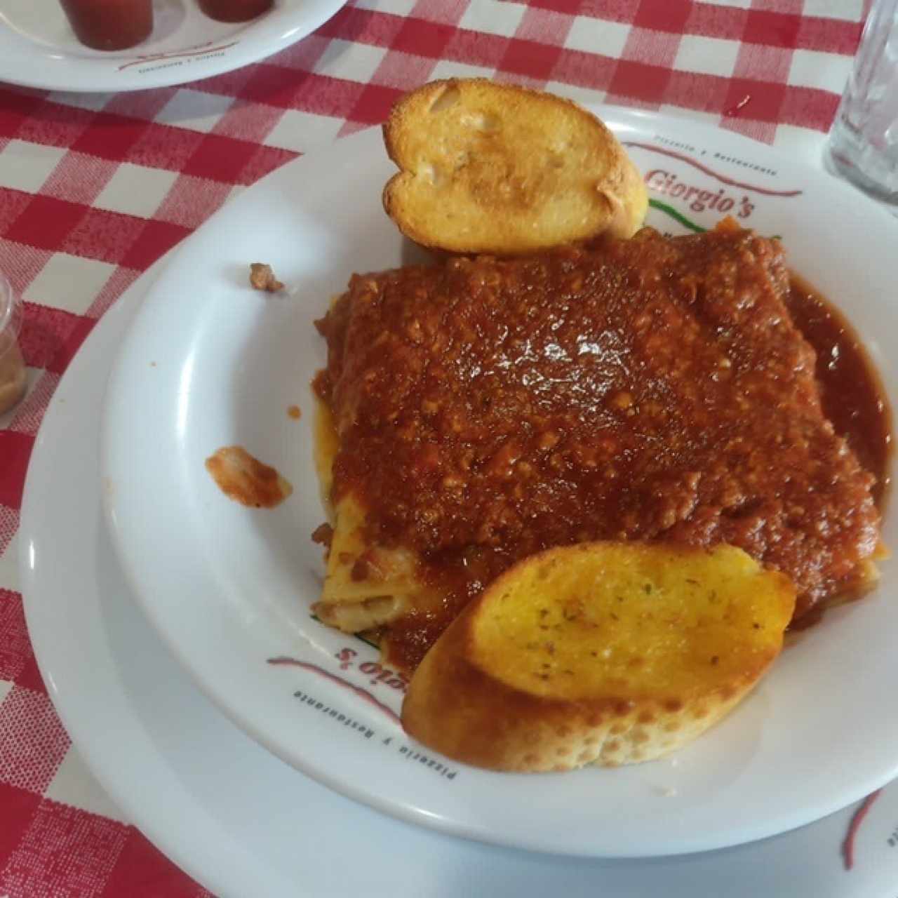 Lasagna de carne