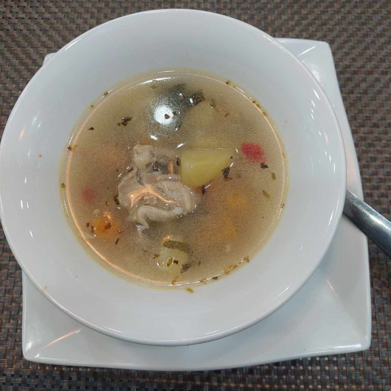 Sopa de entrada