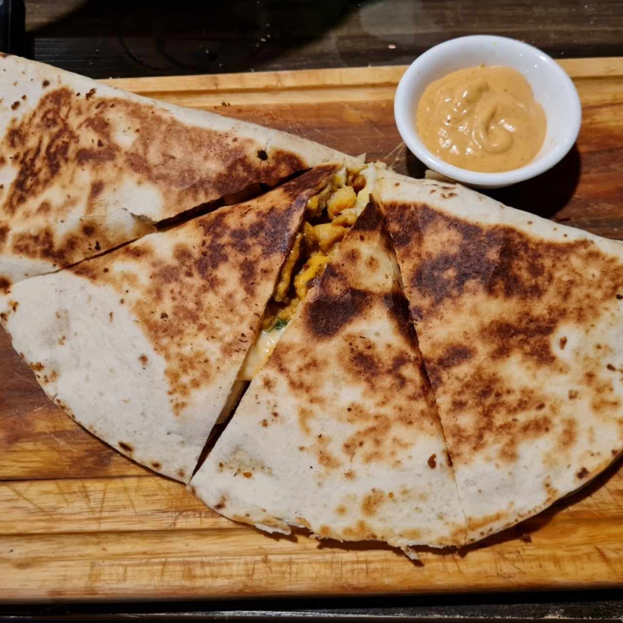 quesadilla de pollo