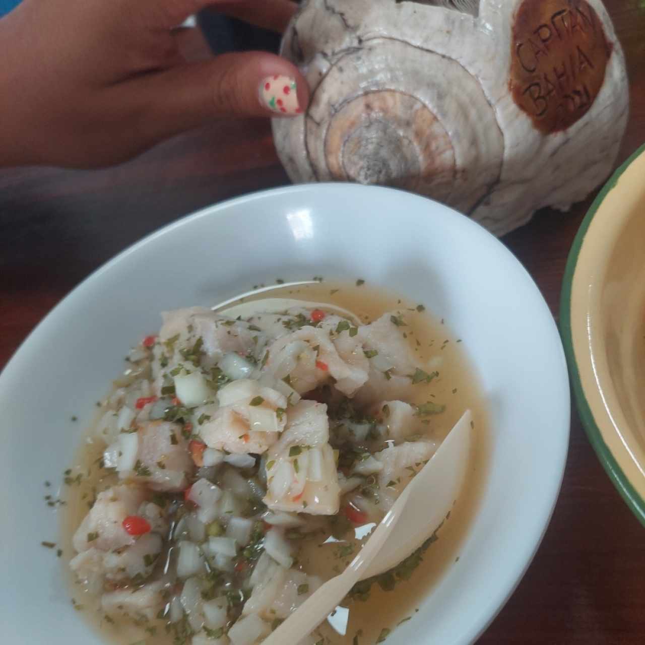 ceviche de pescado 