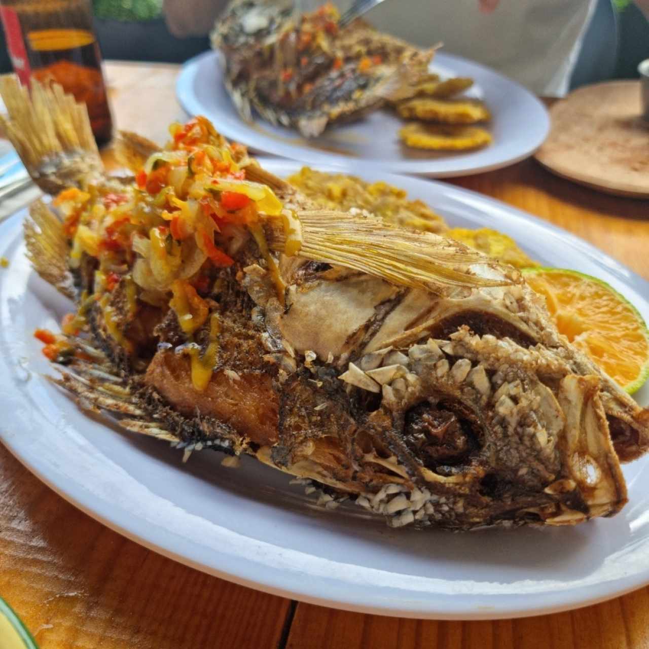 pescado frito