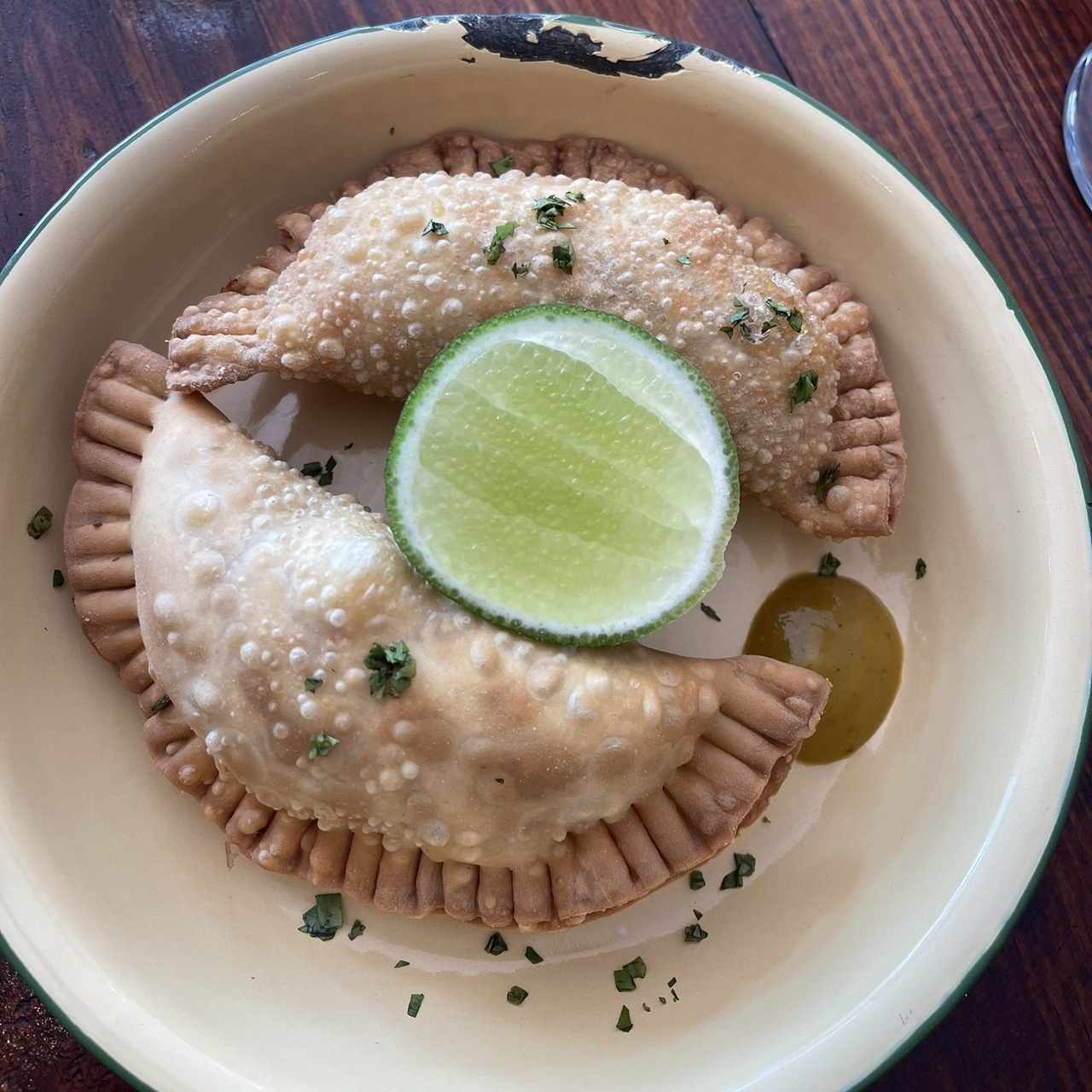 Empanadas de bacalao