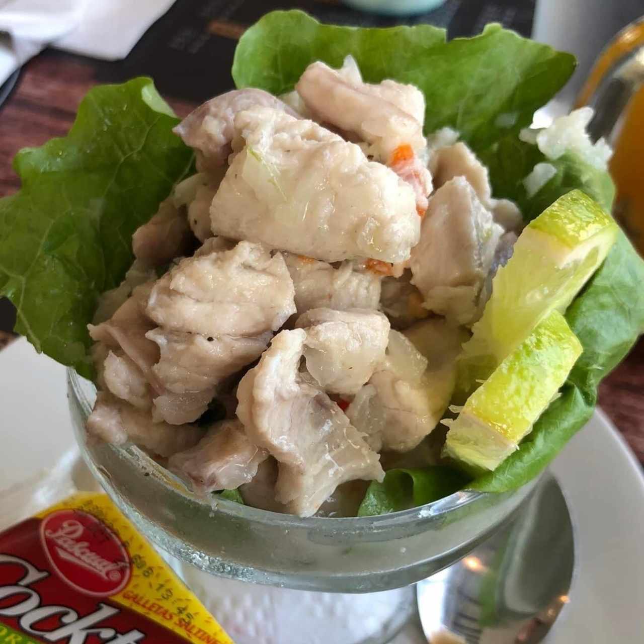 Entradas - Ceviche de Corvina