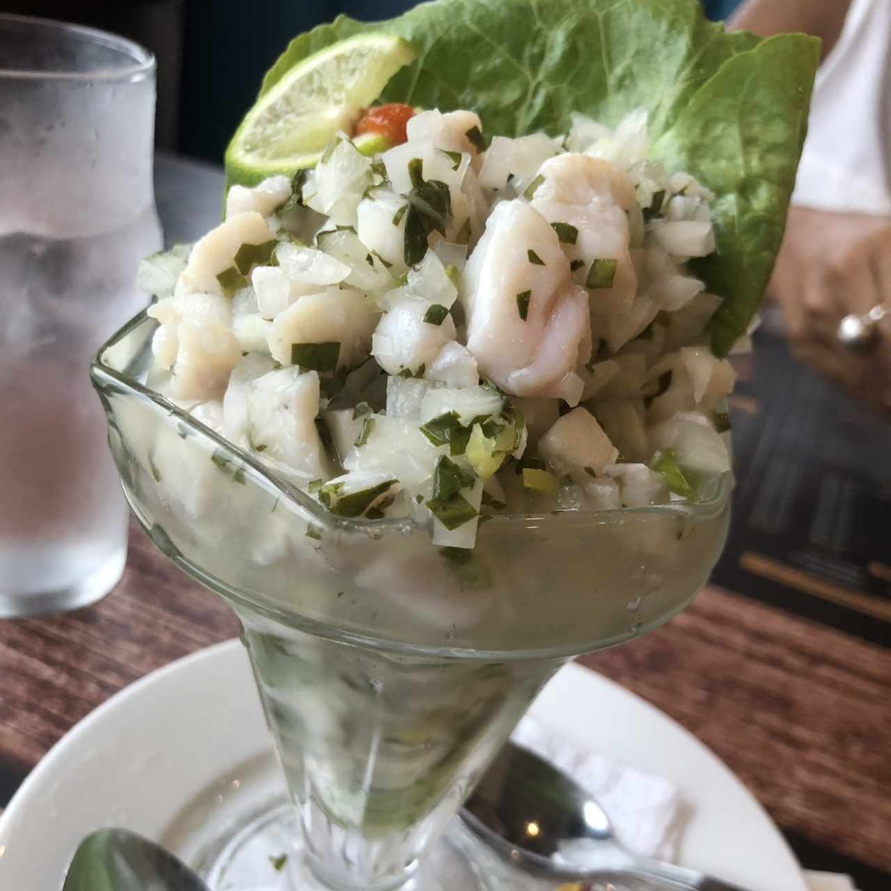 Entradas - Ceviche de Corvina